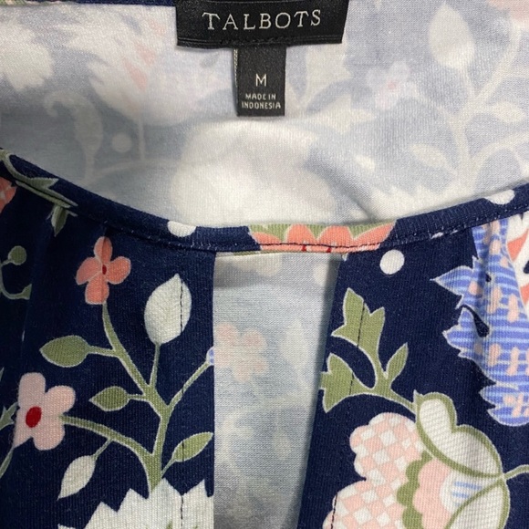 *NWOT* Talbots Floral Print Maxi Dress - Picture 6 of 9